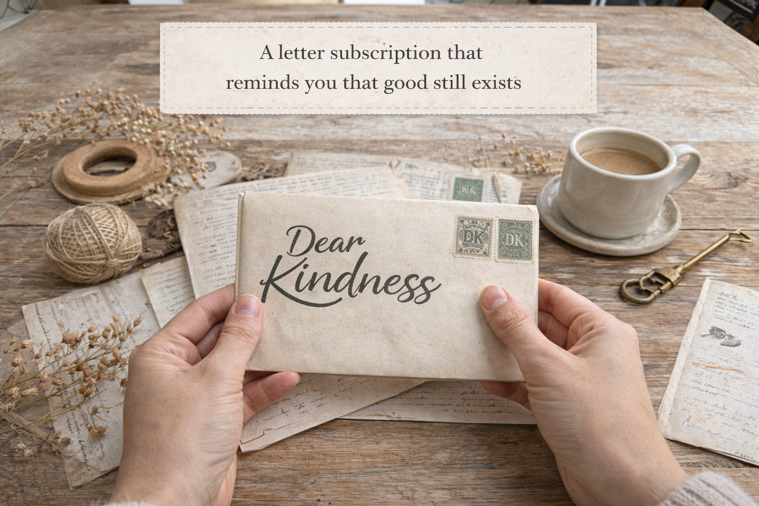 Dear Kindness – Twice Monthly Letter Subscription